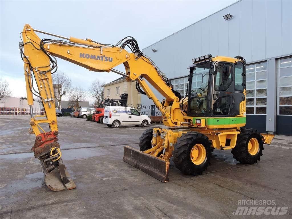 Komatsu PW98 Ratasekskavaatorid