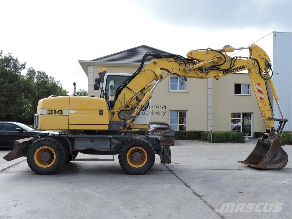 Liebherr A314 Ratasekskavaatorid