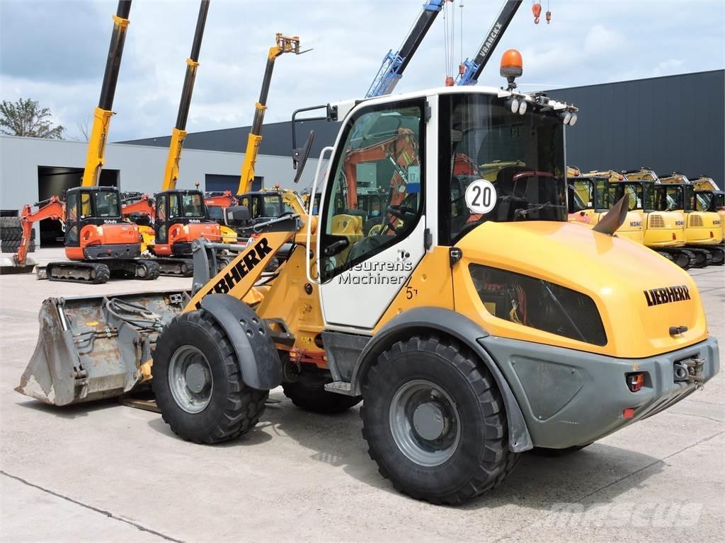Liebherr L508 + FORK Rataslaadurid