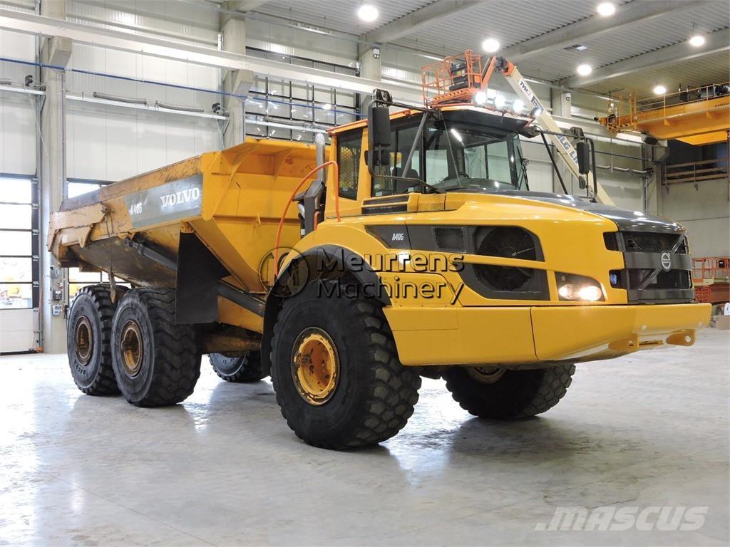 Volvo A40G Liigendraamiga pinnaseveokid