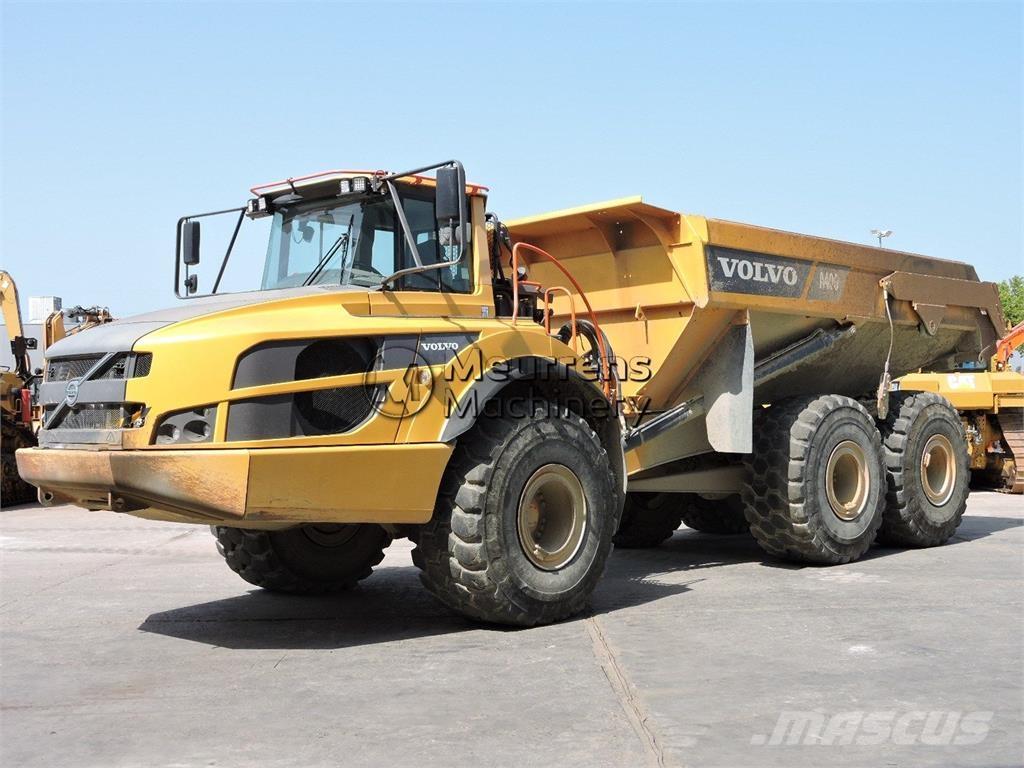 Volvo A40G Liigendraamiga pinnaseveokid