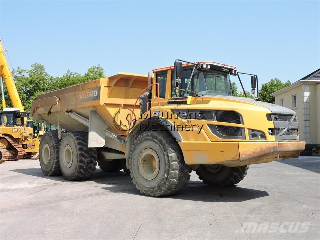 Volvo A40G Liigendraamiga pinnaseveokid