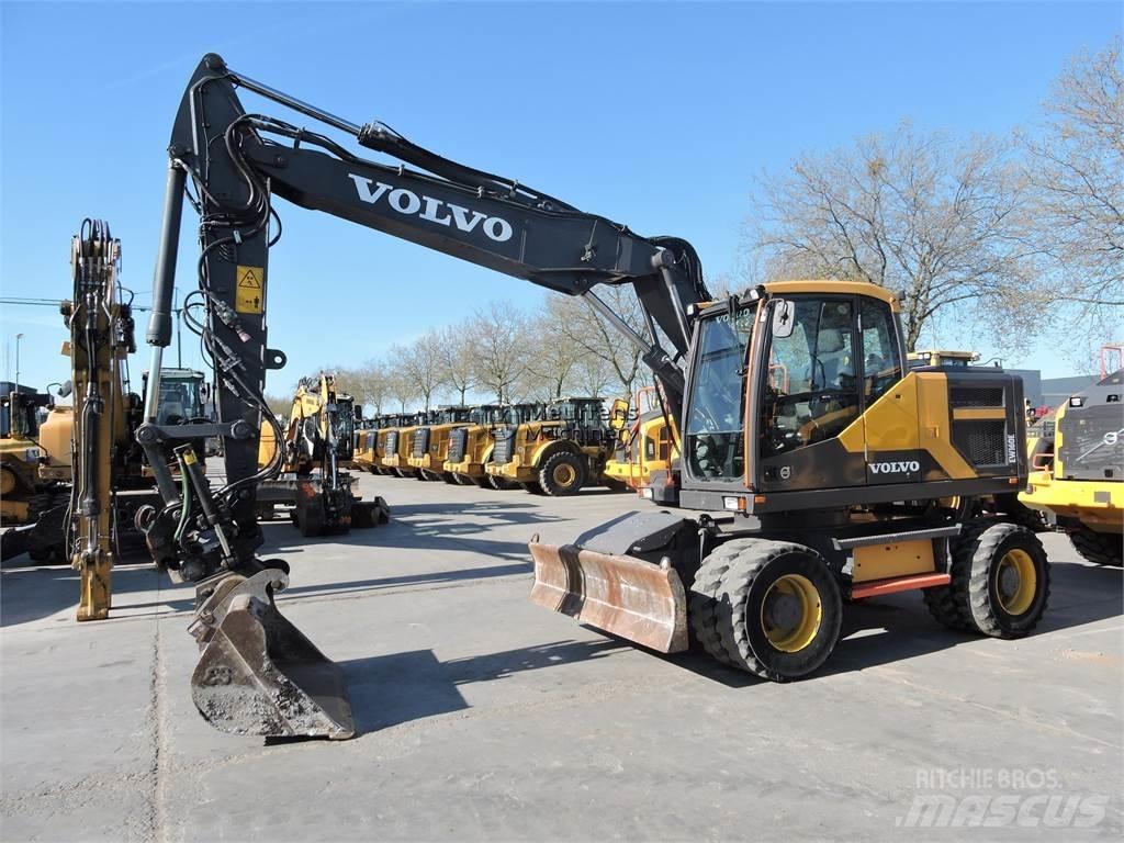 Volvo EW160E ROTOTILT Ratasekskavaatorid
