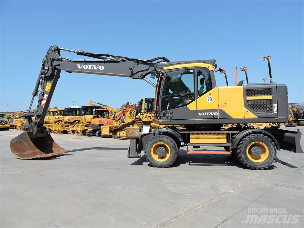Volvo EW220E GERMAN Ratasekskavaatorid