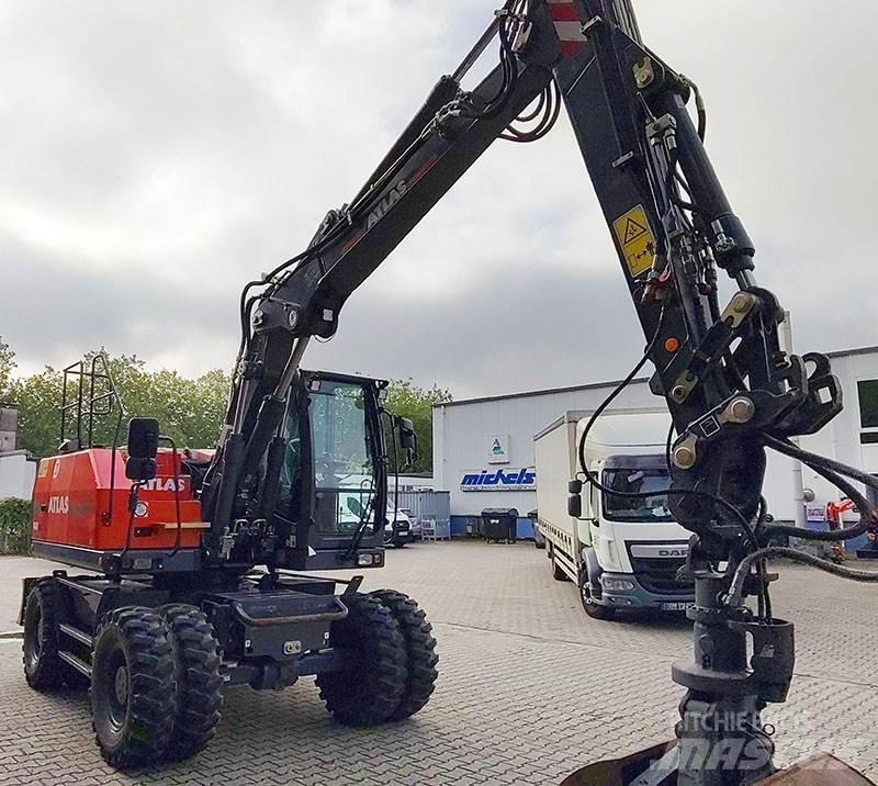 Atlas 140 W Ratasekskavaatorid