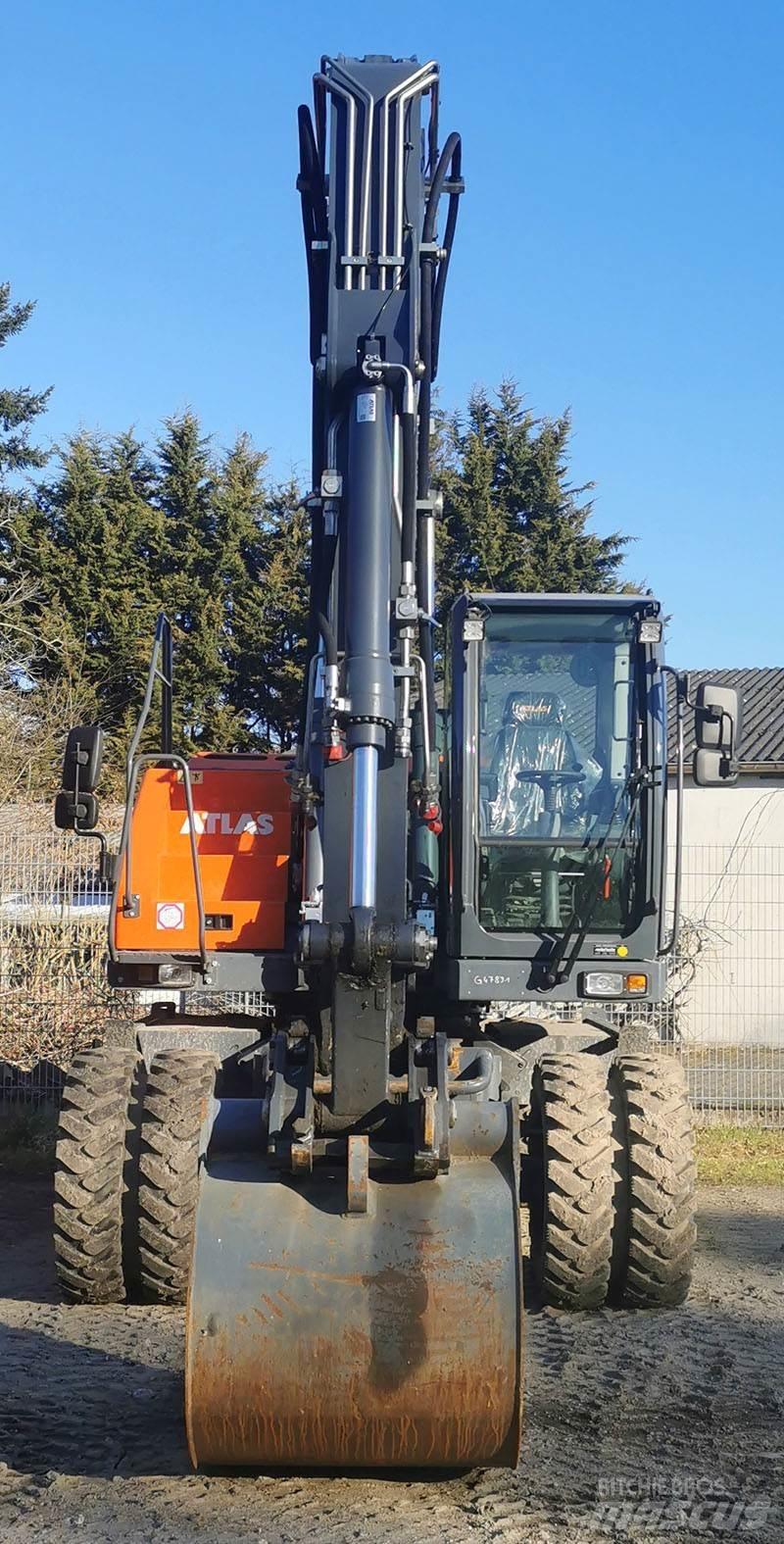 Atlas 150 W Ratasekskavaatorid