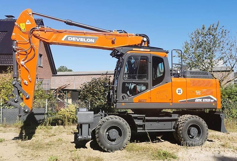 Develon DX 190 W-7 Ratasekskavaatorid