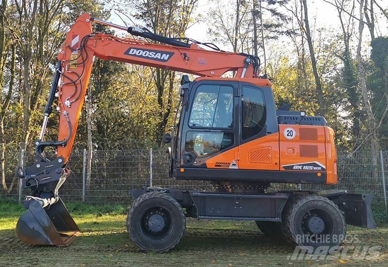 Doosan DX 165 WR-7 Ratasekskavaatorid