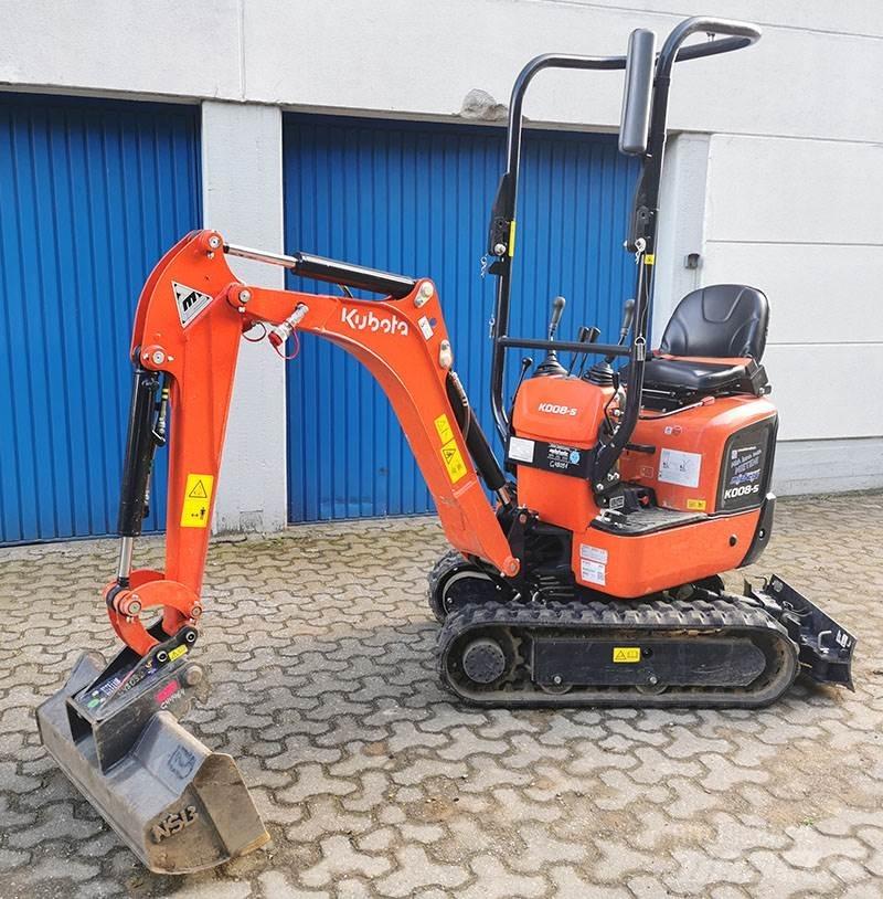 Kubota K 008-5 VHG Miniekskavaatorid < 7 t