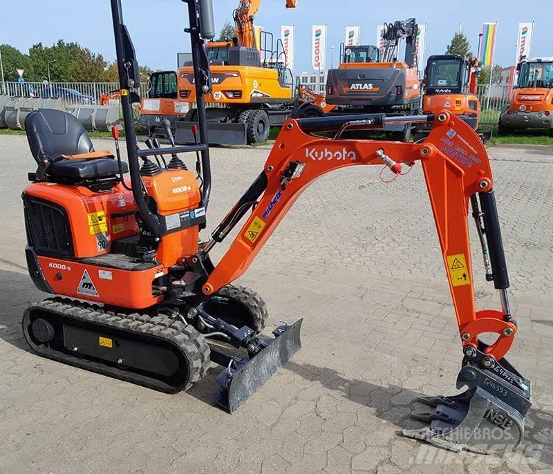 Kubota K 008-5 VHG Miniekskavaatorid < 7 t