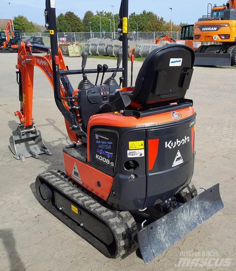 Kubota K 008-5 VHG Miniekskavaatorid < 7 t