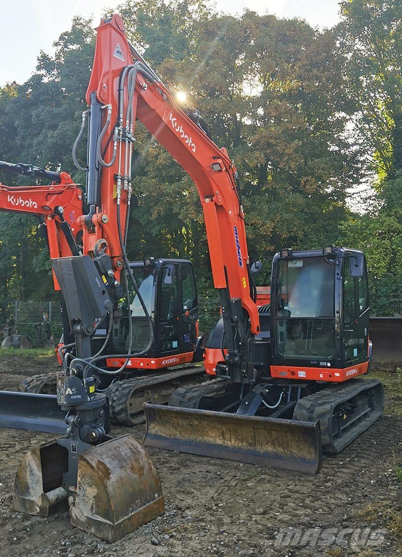 Kubota KX 085-5 GL Miniekskavaatorid < 7 t
