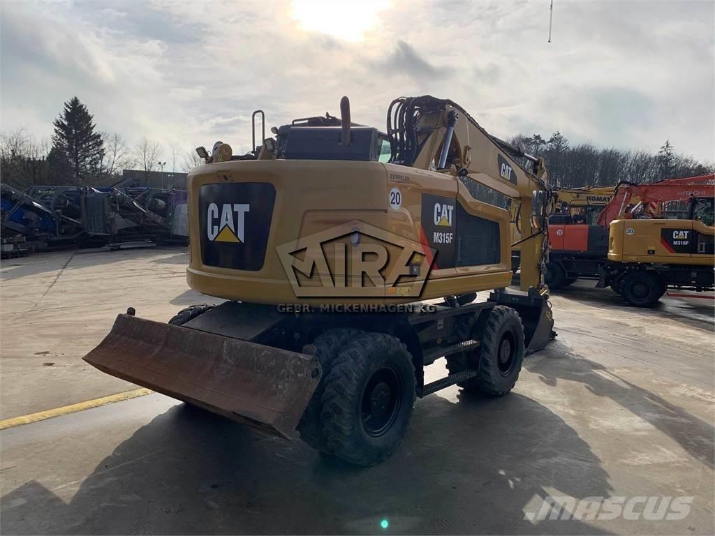 CAT M 315 F Ratasekskavaatorid