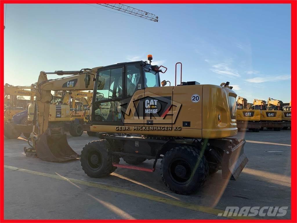 CAT M 316 F Ratasekskavaatorid