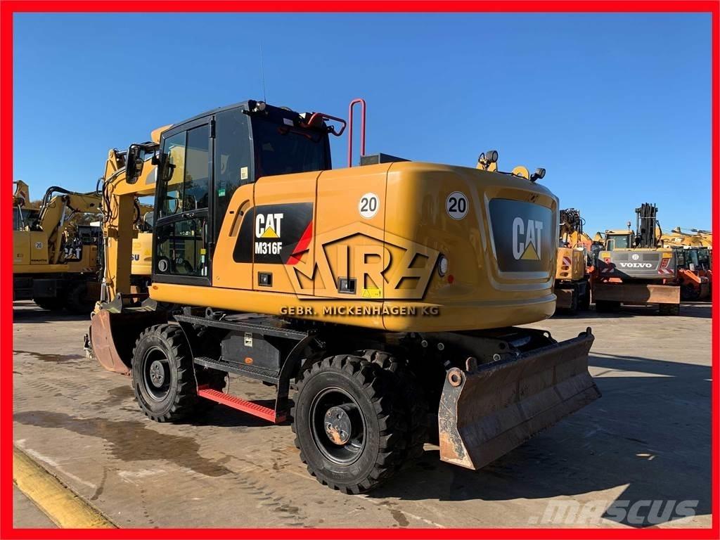 CAT M 316 F Ratasekskavaatorid