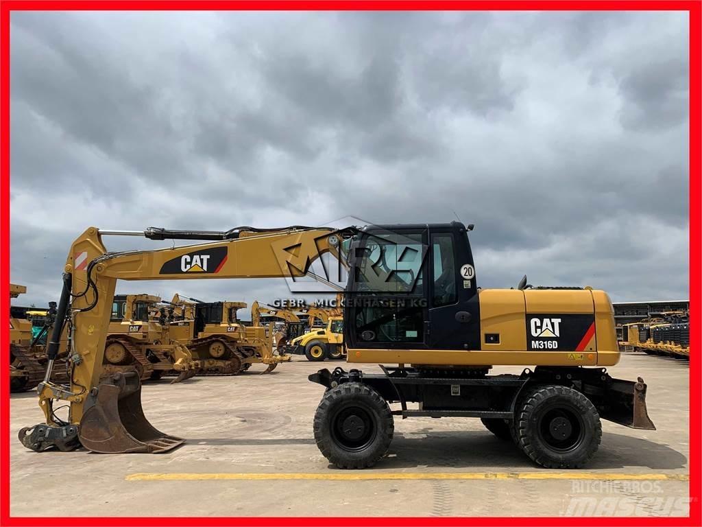 CAT M 316D Ratasekskavaatorid
