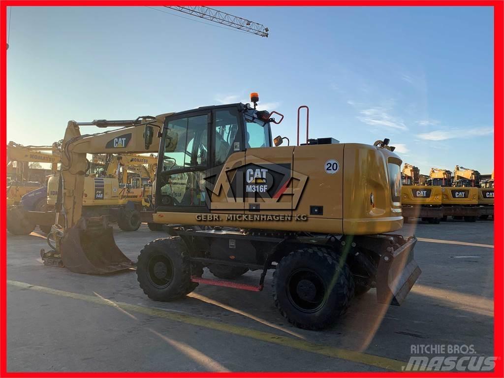 CAT M316 F Ratasekskavaatorid