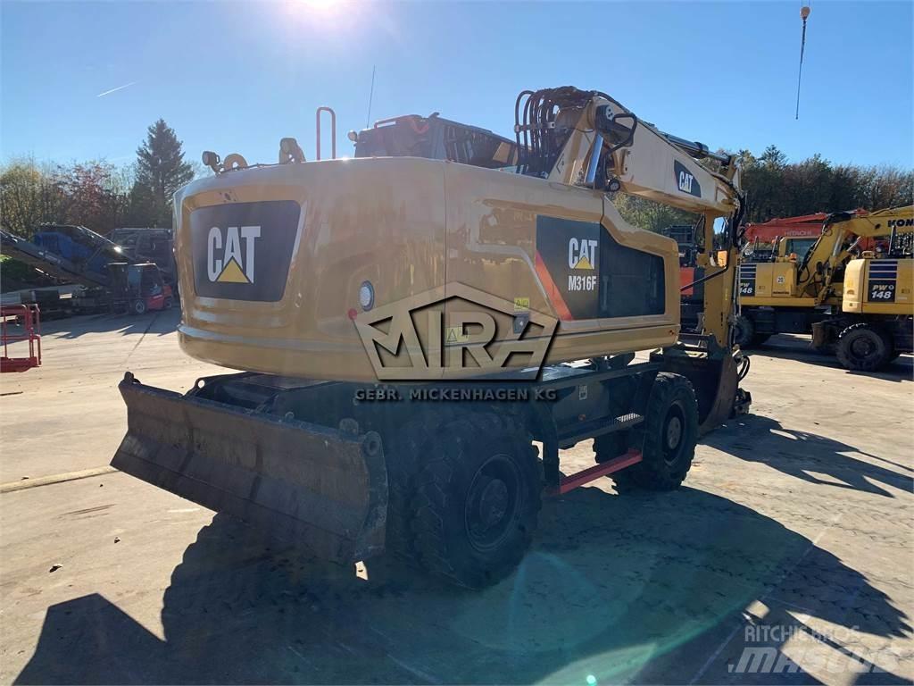 CAT M316 F Ratasekskavaatorid