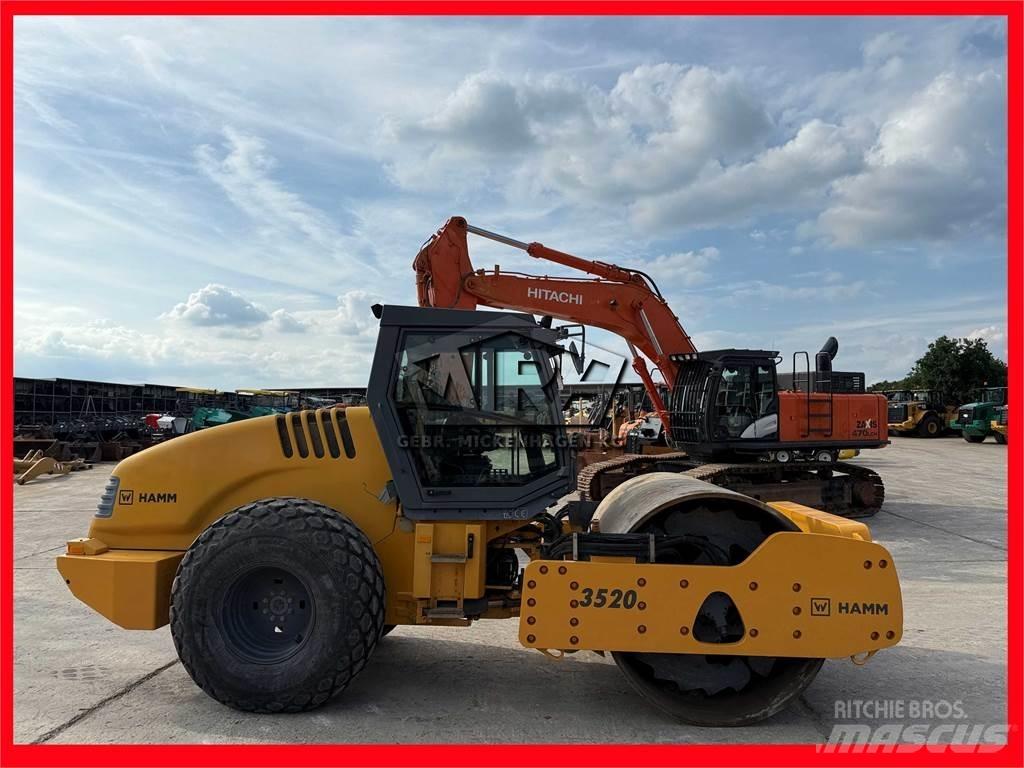 Hamm 3520 Ühe trumliga rullid