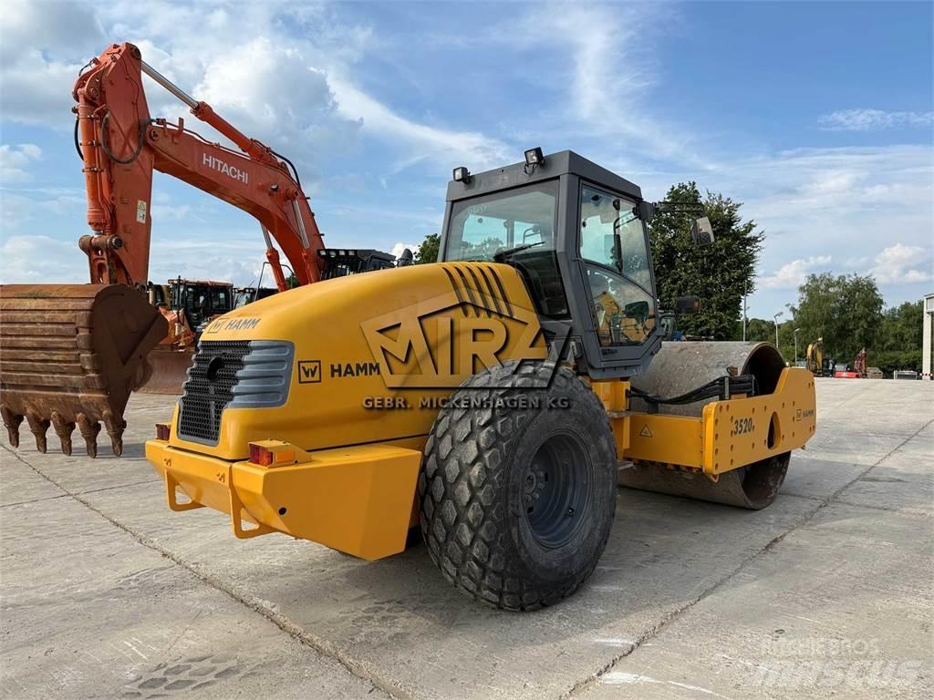 Hamm 3520 Ühe trumliga rullid