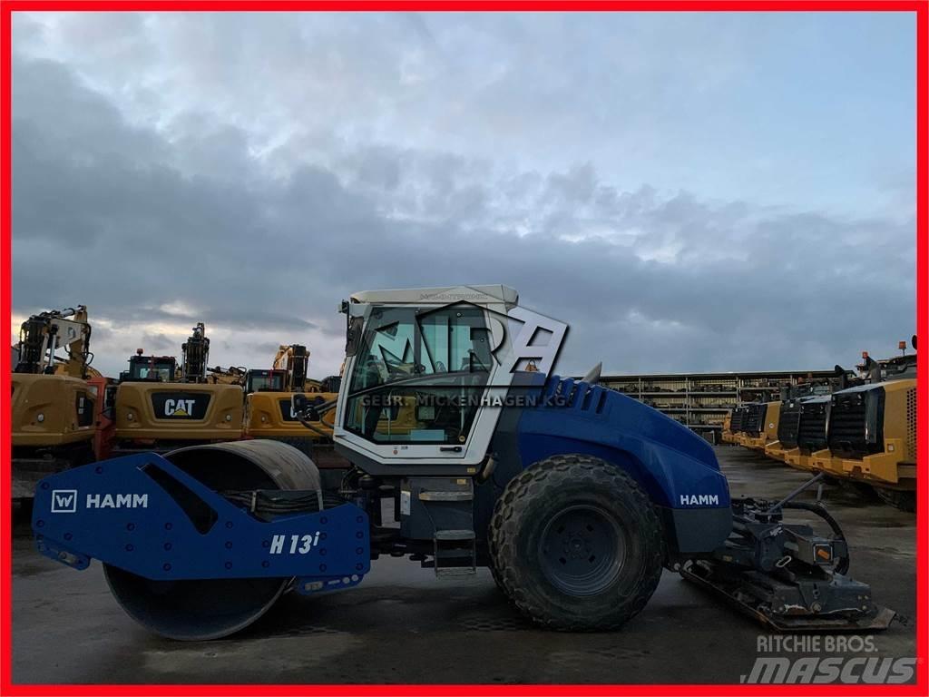 Hamm H 13i + Platten Ühe trumliga rullid