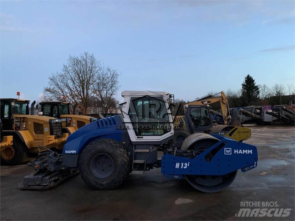 Hamm H 13i + Platten Ühe trumliga rullid