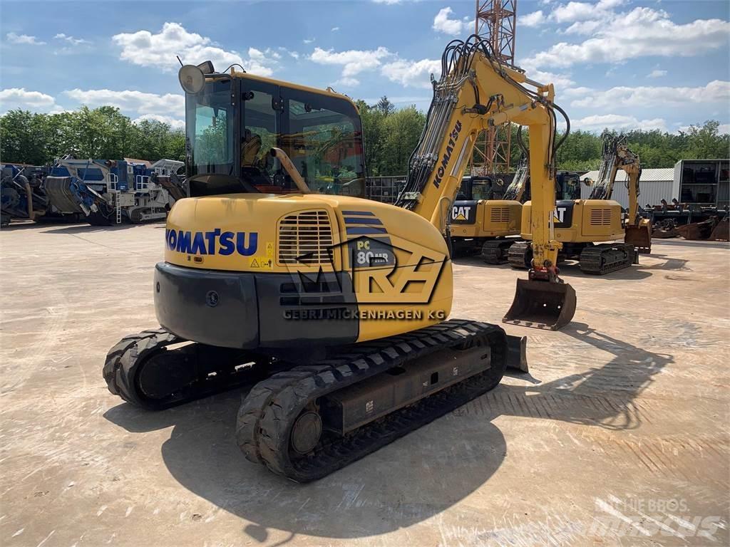 Komatsu PC80 MR-3 Miniekskavaatorid < 7 t