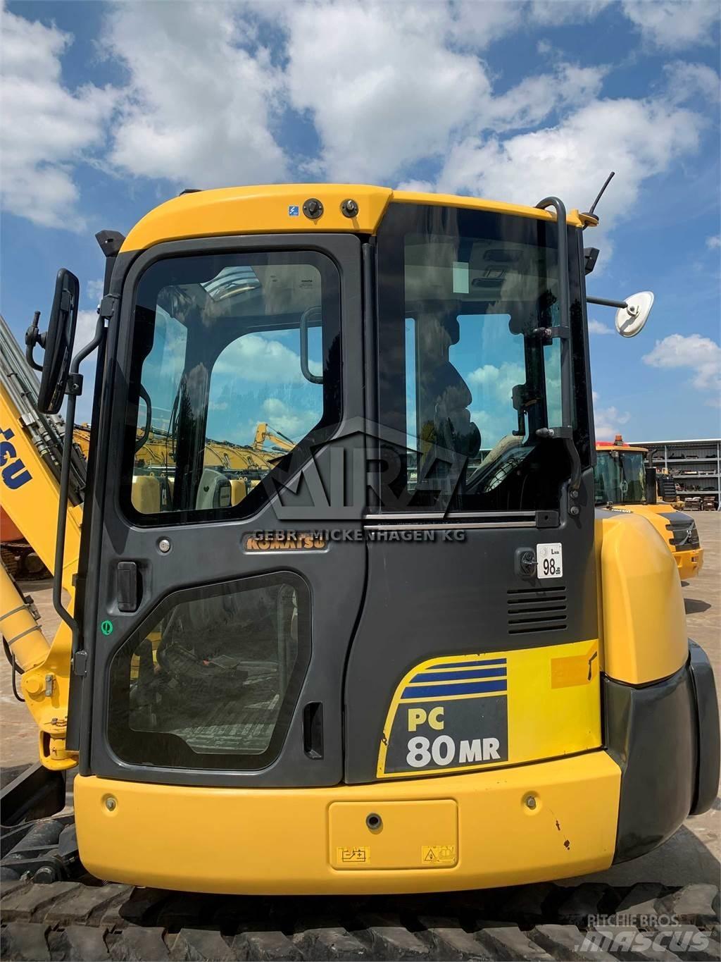 Komatsu PC80 MR-3 Miniekskavaatorid < 7 t