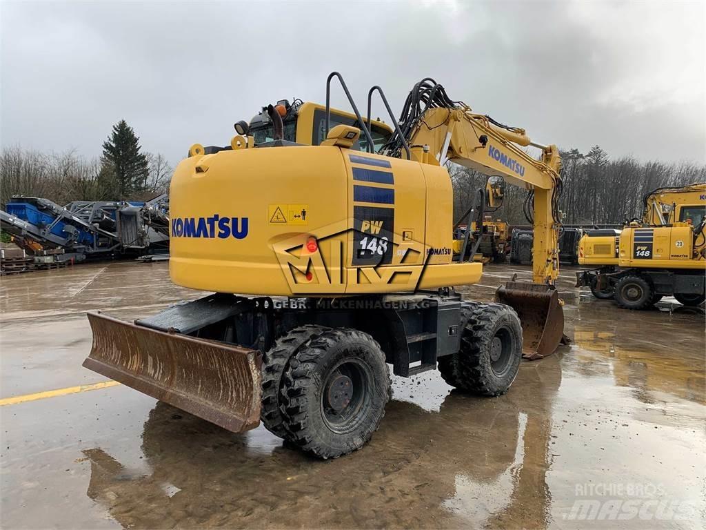 Komatsu PW148-10 Ratasekskavaatorid
