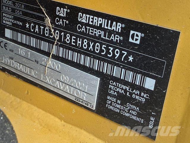 CAT 301.8-05A Miniekskavaatorid < 7 t