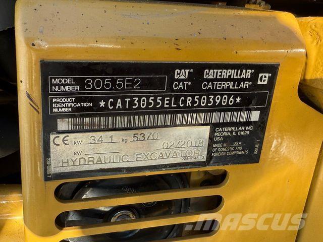 CAT 305.5E2 Miniekskavaatorid < 7 t