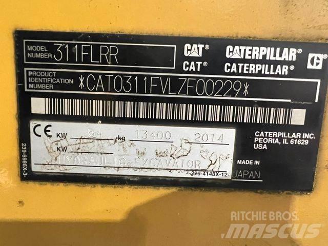CAT 311 F Roomikekskavaatorid