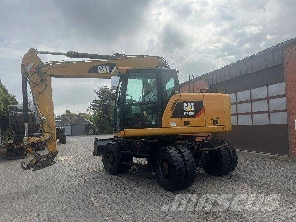 CAT M318F Ratasekskavaatorid