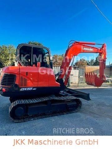 Doosan DX 55-9C Miniekskavaatorid < 7 t