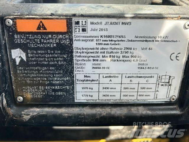 Hyster J2.0XNT MWB Elektritõstukid