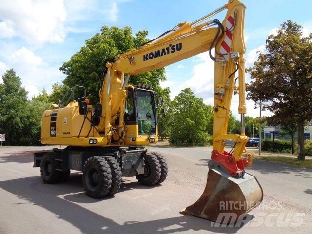 Komatsu PW 160-10 Ratasekskavaatorid