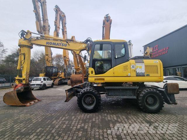 Komatsu PW 160-7EO Roomikekskavaatorid