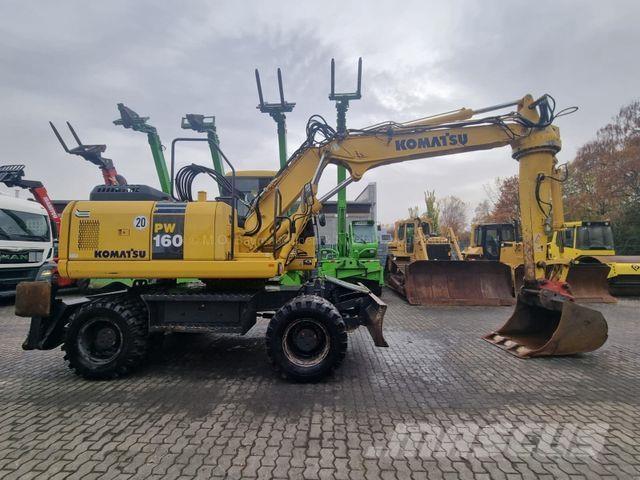 Komatsu PW 160-7EO Roomikekskavaatorid