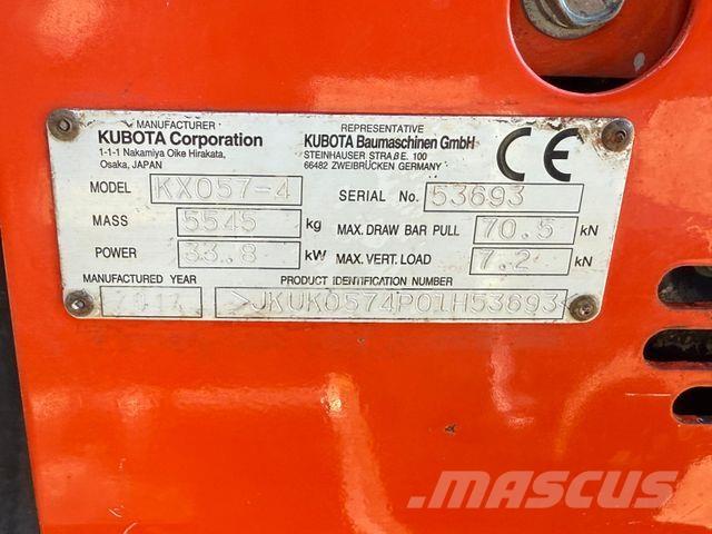 Kubota KX057-4 Miniekskavaatorid < 7 t