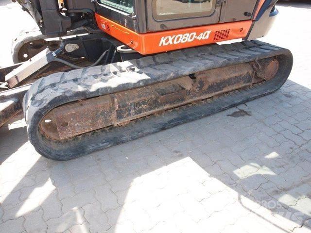 Kubota KX080-4a Miniekskavaatorid < 7 t