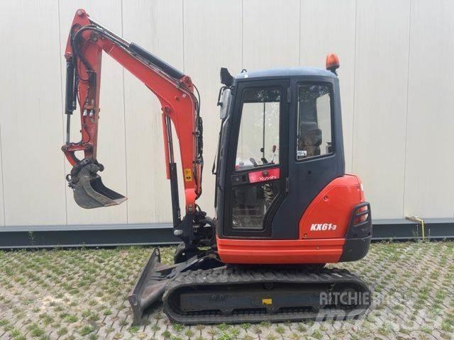 Kubota KX61-3 Miniekskavaatorid < 7 t