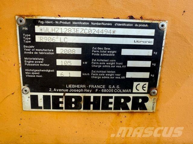 Liebherr R 906 LC Roomikekskavaatorid