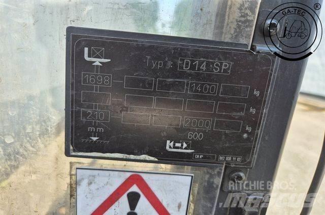 Linde D14SP-133-01 Kõrged komplekteerimistõstukid