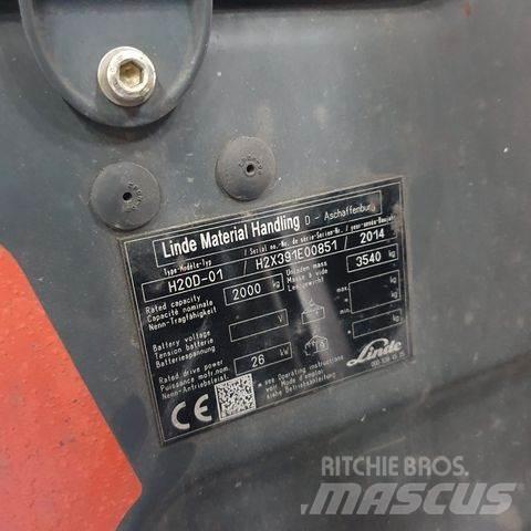 Linde H20D-01 Diiseltõstukid