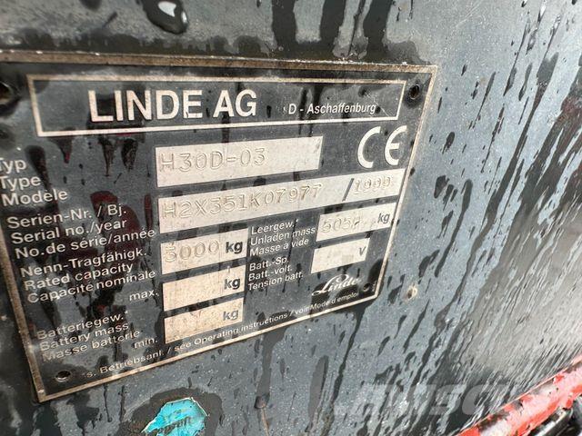 Linde H30D-30 Maastikutõstukid