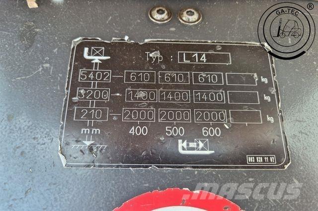 Linde L14i Kõrged komplekteerimistõstukid