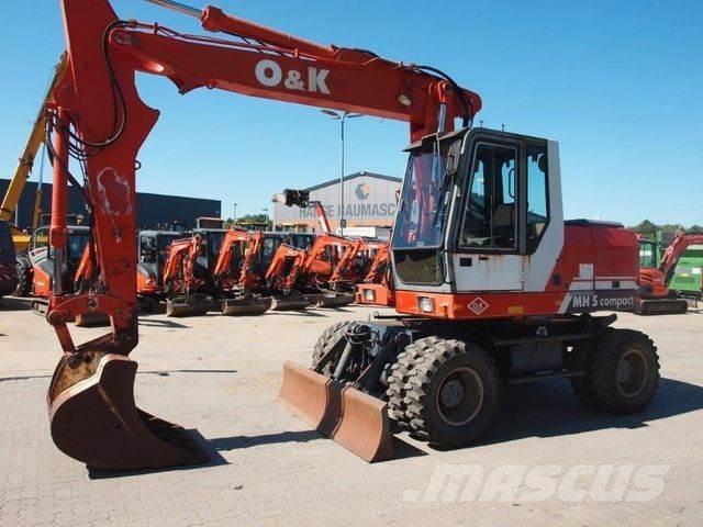 O&K MH 5 Compakt Ratasekskavaatorid