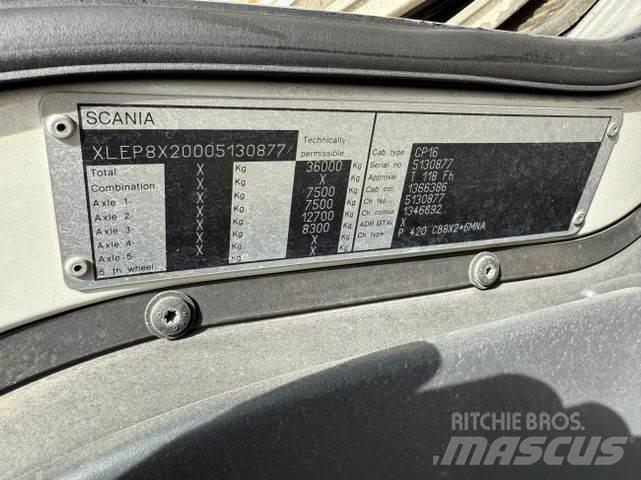 Scania P420 8X2*6 Raamautod