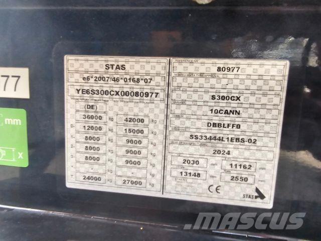 Stas Ferroliner Kallur-poolhaagised