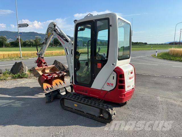Takeuchi TB216 Miniekskavaatorid < 7 t